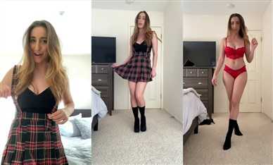 Christina Khalil Nude Naughty School Girl Leaked Teasing Video - Famous Internet Girls