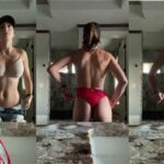 Christina Khalil Nude Swimsuit Striptease Video Leaked - Famous Internet Girls
