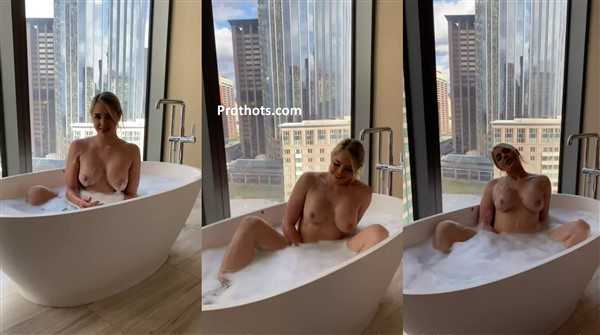 Courtney Tailor Nude Bathtub Masturbation Onlyfans Video Leaked - Famous Internet Girls
