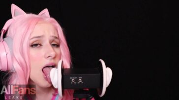 Diddly ASMR Aheagao And Ear Licking Video Leaked - Famous Internet Girls