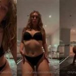 Elle Twerk Onlyfans Nude Black Thong Video Leaked - Famous Internet Girls