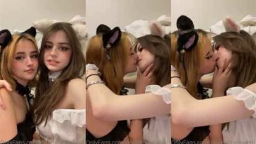 Hannahowo Nude Lesbian Kissing Video Leaked - Famous Internet Girls