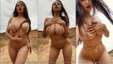 Louisa Khovanski Nude Outdoor Teasing Video Leaked - Famous Internet Girls