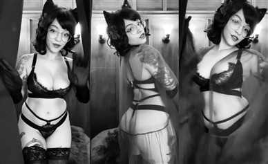Lua Stardust Nude Black Lingerie Kitty Leaked Video - Famous Internet Girls