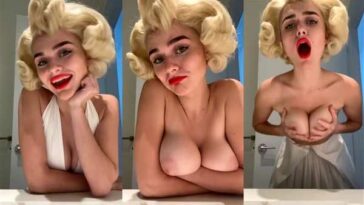 Megnutt02 Onlyfans Nude Marilyn Monroe Cosplay Video Leaked - Famous Internet Girls