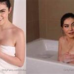 Mikaela Pascal Nude Bathtub Shower Video Leaked - Famous Internet Girls