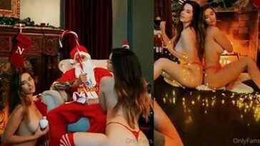 Natalie Roush Lauren Summer Christmas Photoshoot Video Leaked - Famous Internet Girls