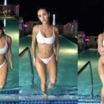 Natalie Roush Nipple Visible In White Bikini Nude Video Leaked - Famous Internet Girls
