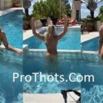Paige Vanzant Nude In Swimming Pool Video Leaked - Famous Internet Girls