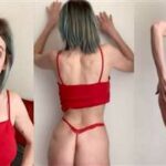 Phoebe Yvette Youtuber Red Thong Nude Video Leaked - Famous Internet Girls
