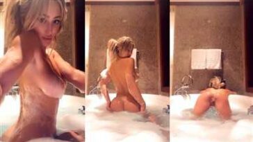 Stefanie Gurzanski Nude Bathtub Onlyfans Porn Video Leaked - Famous Internet Girls