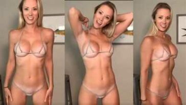 Vicky Stark Micro Bikini Try On Nude Video Leaked - Famous Internet Girls