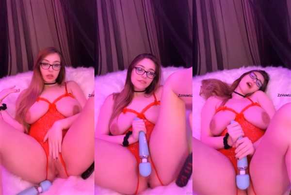 ZzVioletzZ Nude Hitachi Masturbation Video Leaked - Famous Internet Girls