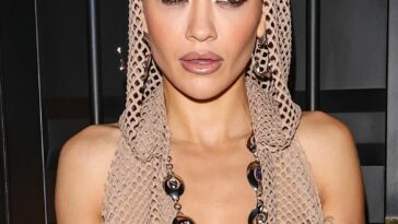 Rita Ora Looks Hot Wearing a Mesh Dress at Vas J Morgan Star-Studded Party in Mayfair (47 Photos)