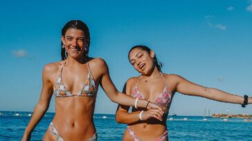 Charli D'Amelio Bikini Beach Candid Thong Set Leaked