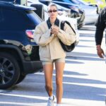 Leggy Hailey Bieber is Seen Out After Pilates Class in LA (40 Photos)
