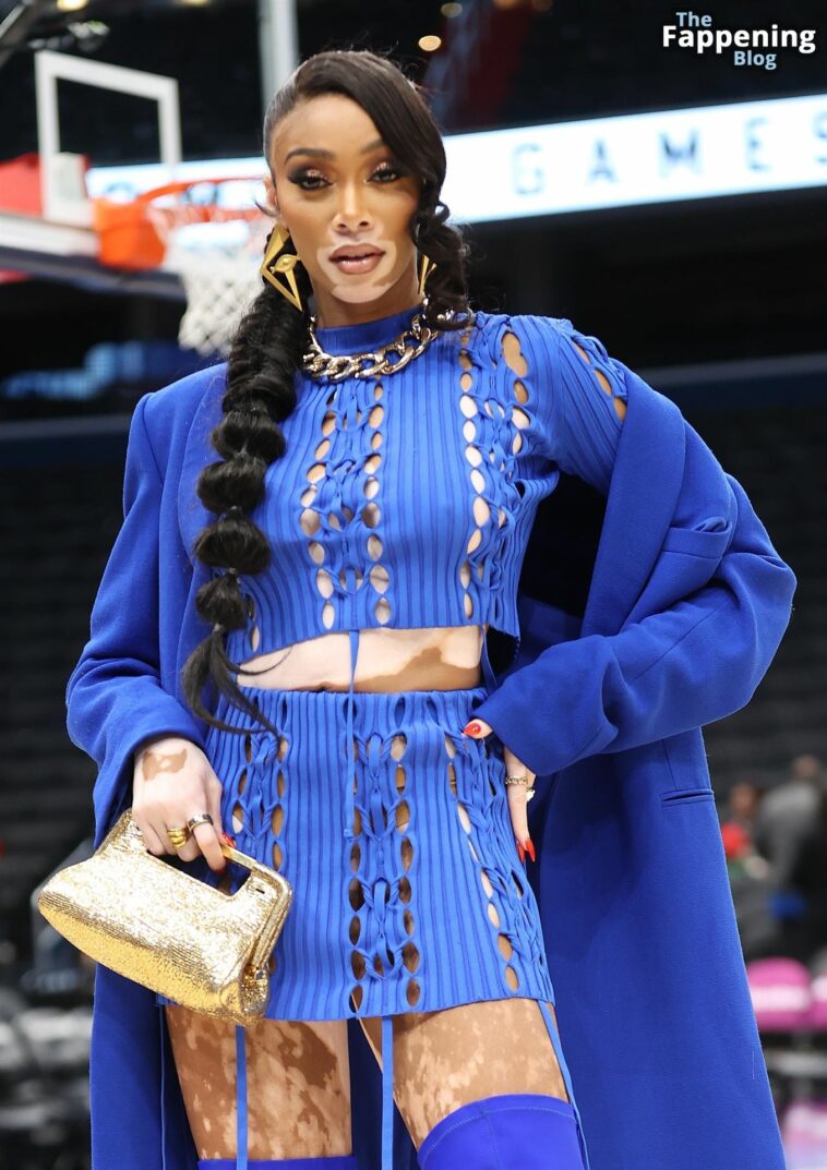 Winnie Harlow Displays Her Sexy Figure at The Washington Wizards Game (48 Photos)