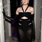 Kelsea Ballerini Displays Her Sexy Figure in a Black Dress at the Prabal Gurung Show in NYC (14 Photos)