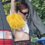 Tallulah Willis Flashes Her Nude Tit in LA (24 Photos)