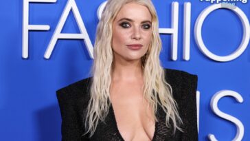 Braless Ashley Benson Flaunts Her Tits in a See-Through Dress at the Fashion Trust U.S. Awards in LA (97 Photos)