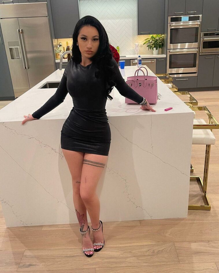 Bhad Bhabie Sexy Tight Dress Onlyfans Set Leaked