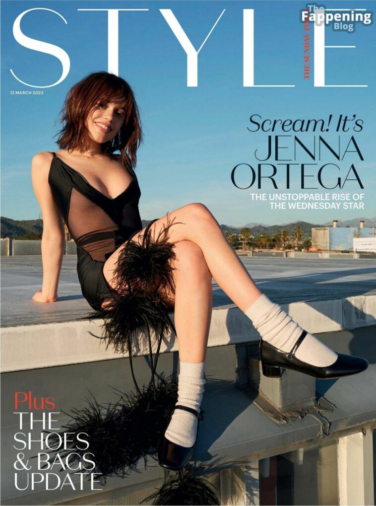 Jenna Ortega Sexy - Sunday Times Style Magazine (14 Photos)