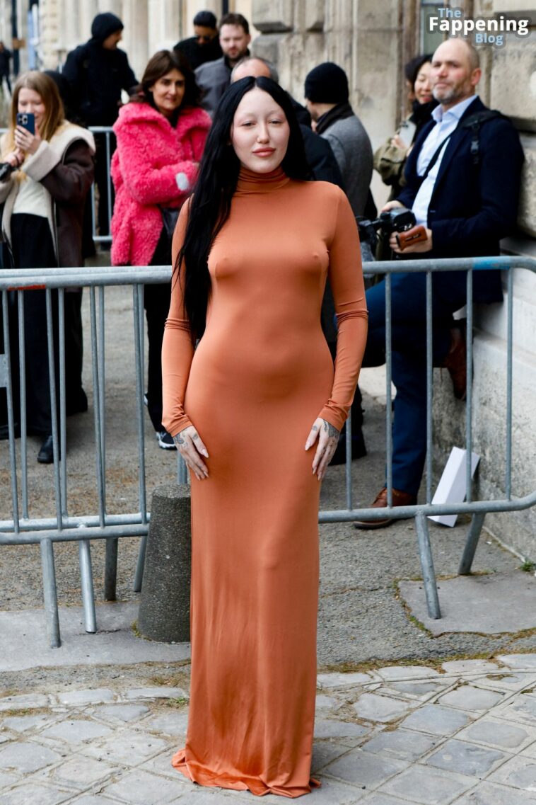 Noah Cyrus Displays Her Pokies at the Stella McCartney Fashion Show in Paris (29 Photos)