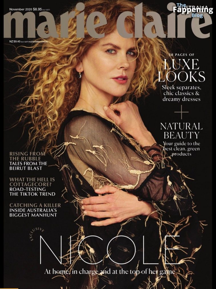 Nicole Kidman Sexy - Marie Claire Australia (7 Photos)