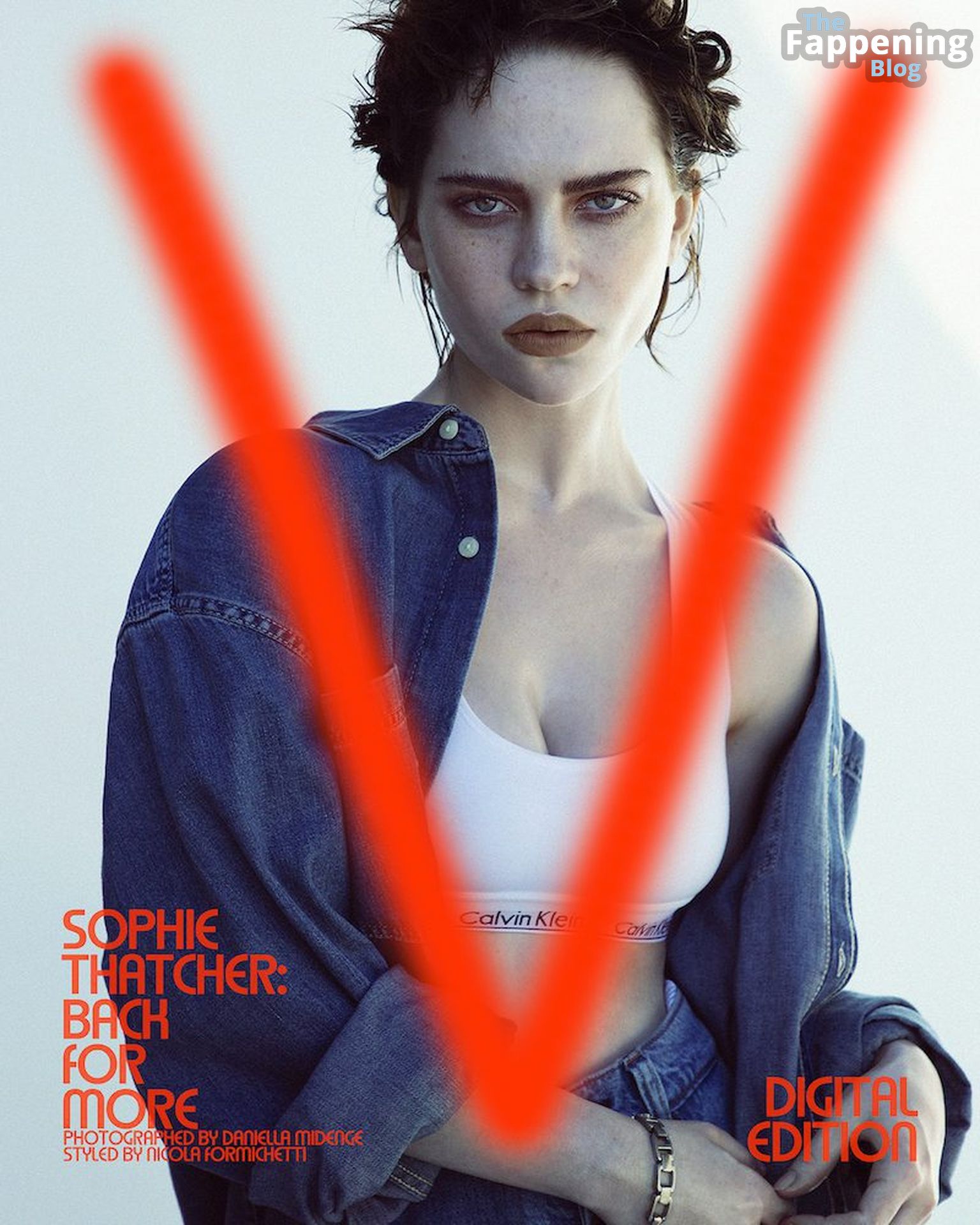 Sophie Thatcher Sexy - V Magazine January 2023 Issue (10 Photos)