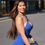 Chloe Ferry Shows Off Her Figure in a Blue Bodysuit While Pictured Out in Newcastle (15 Photos)