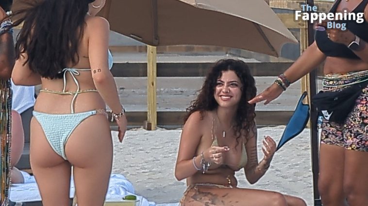 Malu Trevejo Shows Off Her Curves on the Beach in Miami (35 Photos)