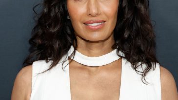 Padma Lakshmi Shows Off Nice Cleavage the 2023 Sports Illustrated Swimsuit Issue Launch Party (60 Photos)