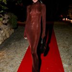 Elsa Hosk Shows Off Her Nude Tits at Darren Dzienciol’s amfAR After Party (11 Photos)
