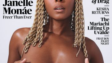 Janelle Monae Sexy & Topless - Rolling Stone Magazine (9 Photos)
