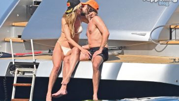 Heidi Klum & Tom Kaulitz Pack on the PDA While Enjoying a Day Out on a Yacht in the South of France (120 Photos)
