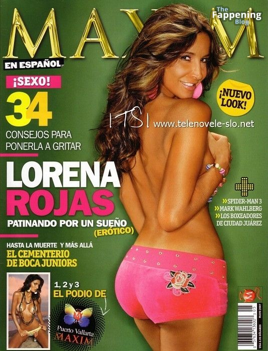 Lorena Rojas Sexy & Topless (5 Photos)