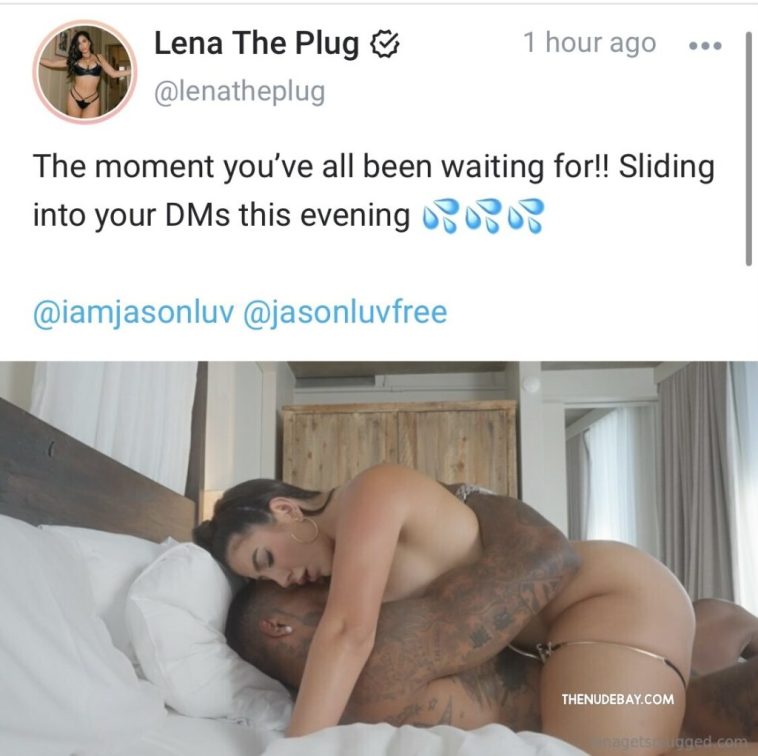 FULL VIDEO: Lena The Plug Nude Jason Luv BBC! NEW