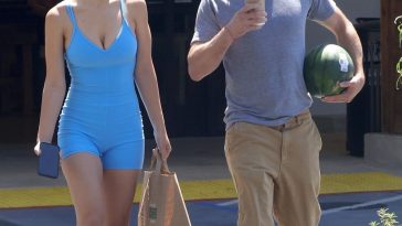 Caylee Cowan Looks Sexy in a Blue Jumpsuit (17 Photos)