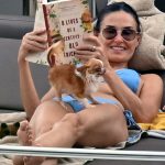 Demi Moore Relaxes with Her Chihuahua While Holidaying on a Luxury Yacht in the Greek Islands (36 Photos)