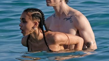 FKA Twigs Shows Off Her Sensational Curves as She Hits the Beach in Ibiza with Jordan Hemingway (99 Photos)