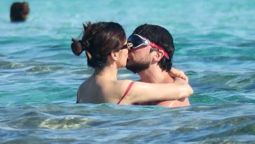 Gemma Chan & Dominic Cooper Lock Lips During Their Holiday Out in Formentera (28 Photos)