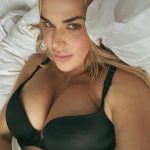 CJ Perry Shows Off Her Sexy Boobs in a Black Bra (6 Photos)