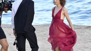 Natalie Portman Looks Sexy in a Red Dress for a New Romantic Dior Shoot in Spain (62 Photos)