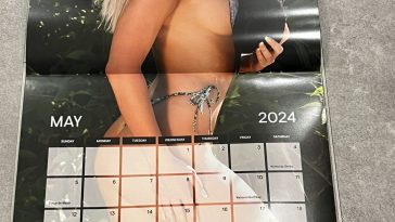 Paige Spiranac Sexy & Topless - 2024 Calendar (15 Photos)