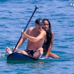 Narah Baptista & Vincent Cassel Enjoy a Day of Paddle-Boarding in Sunny Rio Janeiro (61 Photos)