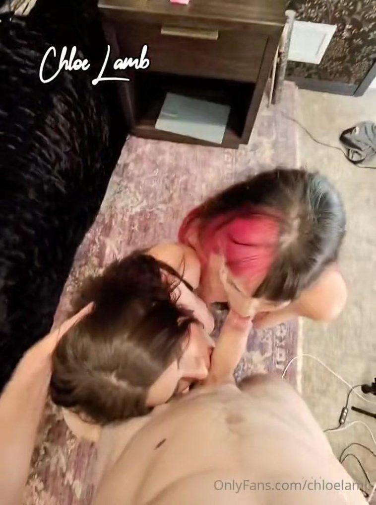 Chloe Lamb Nude Threesome Blowjob OnlyFans Video Leaked