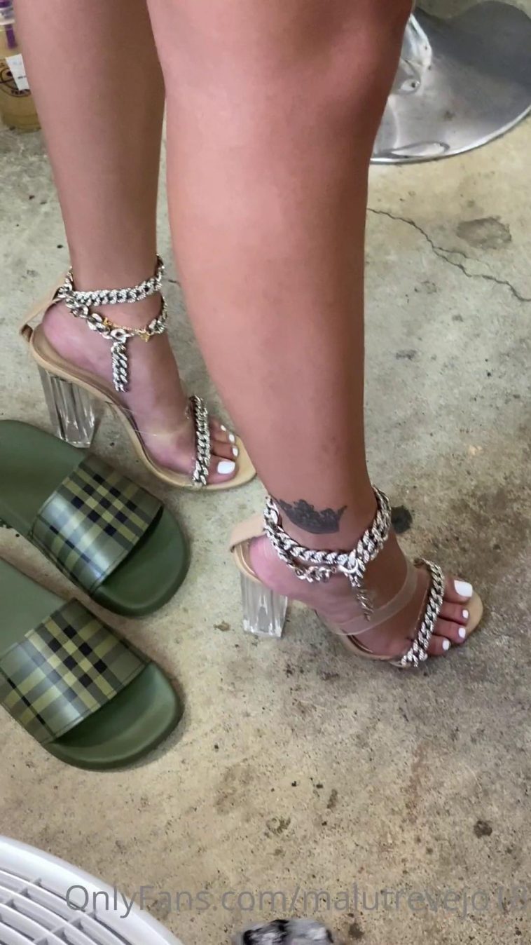 Malu Trevejo Sexy Feet High Heels Onlyfans Video Leaked
