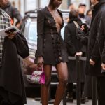 Adut Akech Flashes Her Nude Tit in Paris (1 Photo)