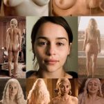 Emilia Clarke Nude (1 Collage Photo)