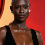 Jodie Turner-Smith Shows Off Her Sexy Tits & Legs at the 2024 Vanity Fair Oscar Party (19 Photos)